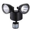 Solar Lights 22LEDs Outdoor Security Lights Motion Sensor IP44 Water-Resistant 360° Rotatable Dual Heads Solar Wall Light for Entryways Stairs Yard Ga